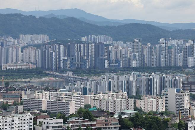 남산에서 바라본 서울 시내 아파트 전경. (사진=연합뉴스)