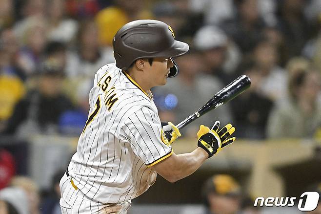 김하성. ⓒ AFP=뉴스1