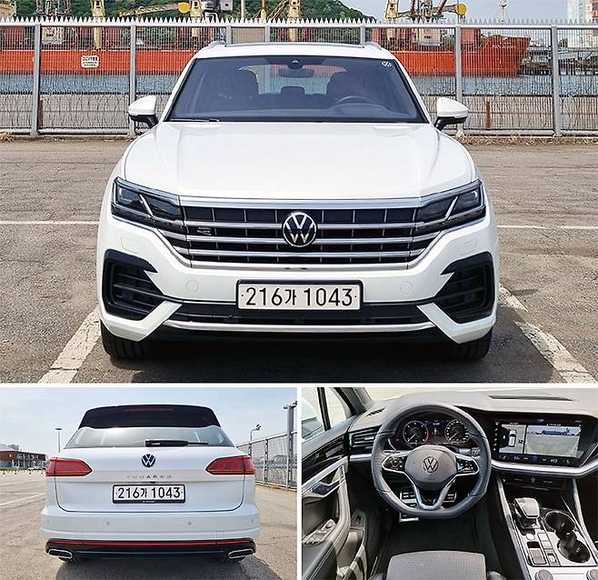 폴크스바겐 투아렉. 사진 고성민 기자