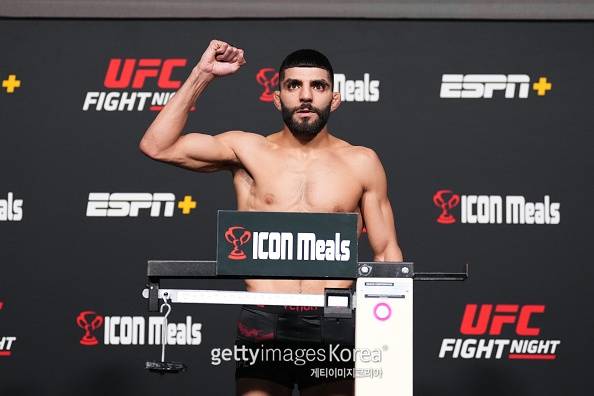 이라크 출신의 아미르 알바지가 UFC 챔피언에 가까워지고 있다.(사진=게티이미지)