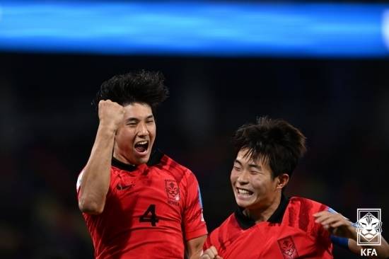 이승원의 코너킥, 그리고 최석현의 헤더. 이제는 확실한 득점 공식이다. 사진=대한축구협회 제공