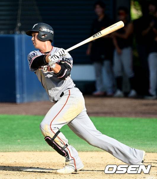 한화 내야수 김건. / OSEN DB
