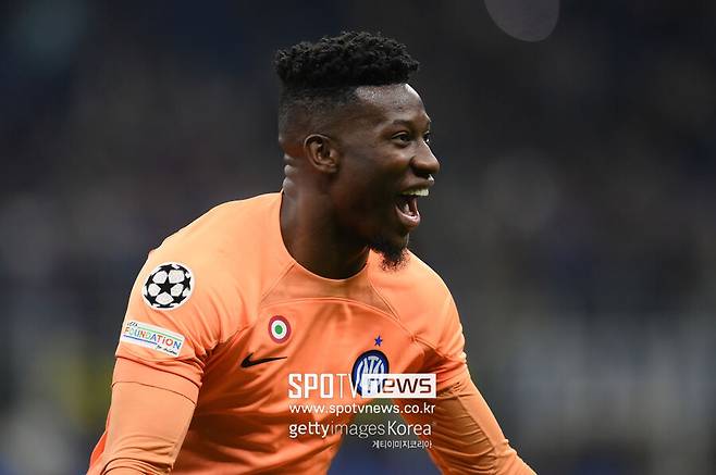 ▲ 인테르 밀란 골키퍼 안드레 오나나