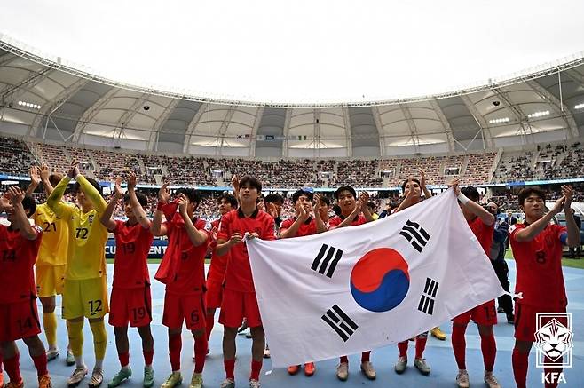 ▲ 한국 U-20 대표팀 ⓒ대한축구협회