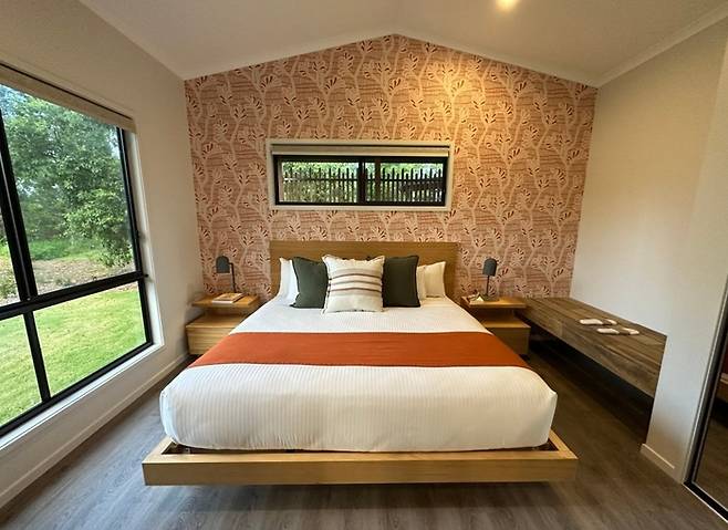 크로커다일 헌터 롯지 레드 캥거루 객실.  /사진= 강예신 여행+ 기자