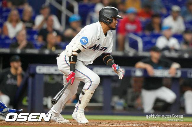 [사진] 마이애미 루이스 아라에즈. ⓒGettyimages(무단전재 및 재배포 금지)