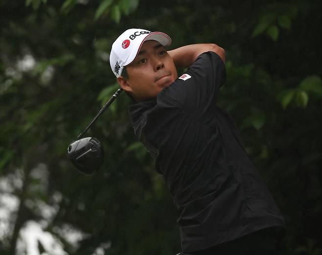 신상훈의 드라이버 티샷. [KPGA 제공. 재판매 및 DB 금지]