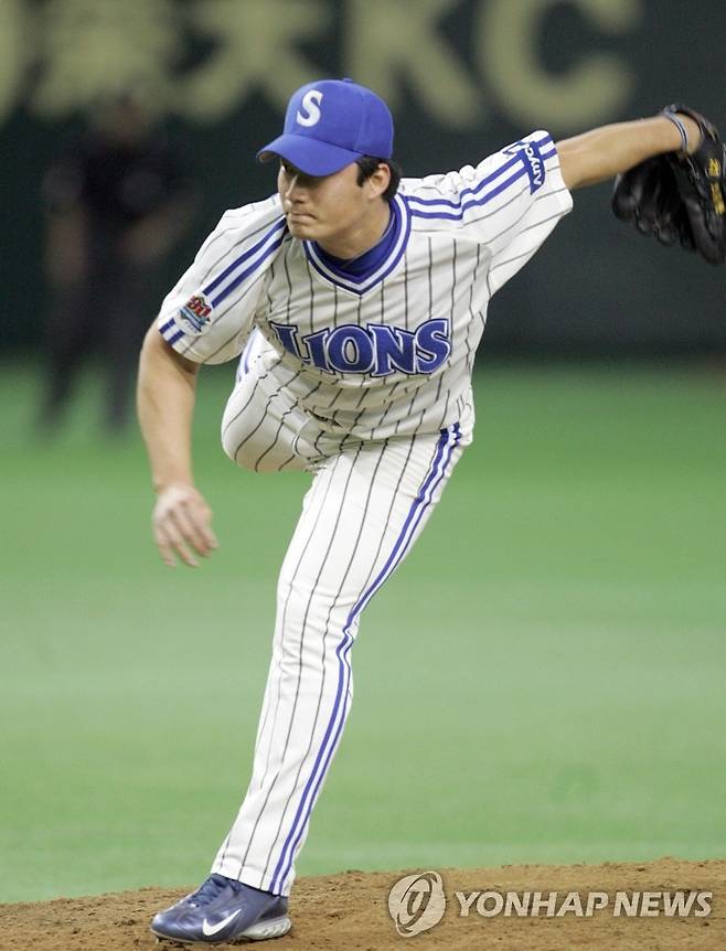 2005년 신인 시절 오승환 [연합뉴스 자료사진]