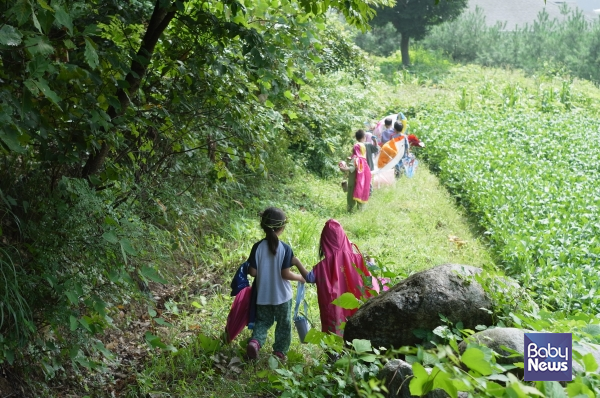 산과 들로 떠난 현장학습. ⓒ공동육아와공동체교육