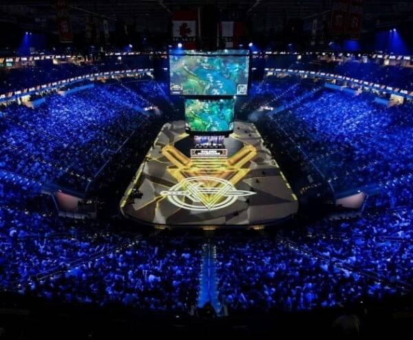 2023 LCS 스프링 결승전이 열린 PNC 아레나의 모습