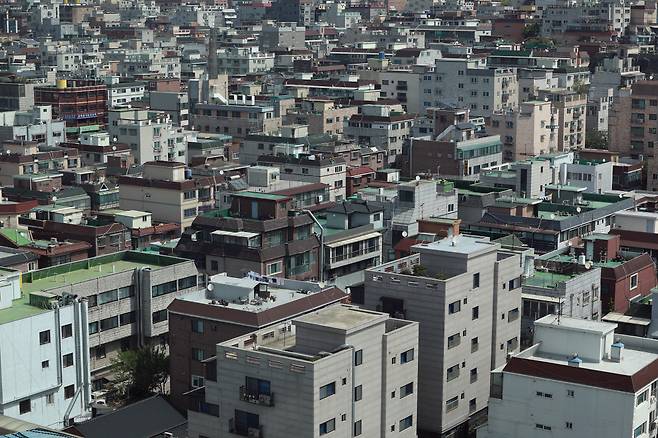 서울 강서구 화곡동 빌라 밀집 지역의 모습. [연합]