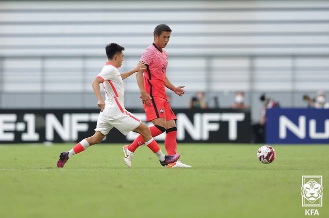 ▲ FC서울의 수비수 김주성이 태극마크를 다시 달았다 ⓒ 대한축구협회