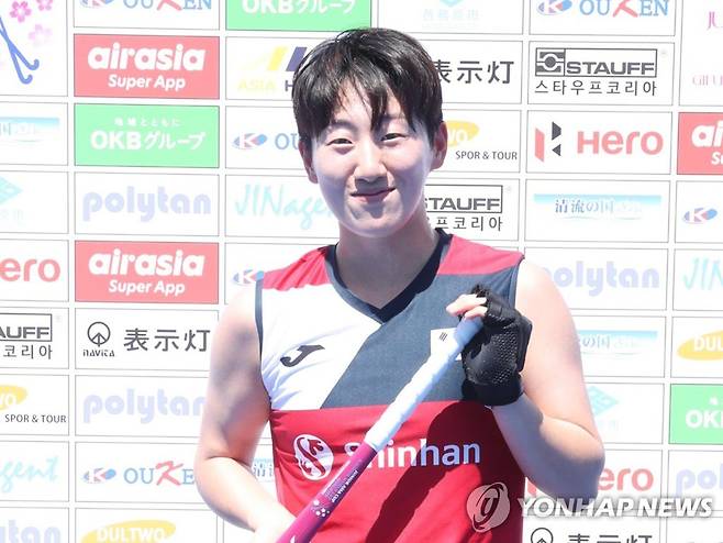 안수진 [아시아하키연맹 제공. 재판매 및 DB 금지]