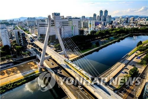 대구도시철도 3호선 [연합뉴스 자료사진]