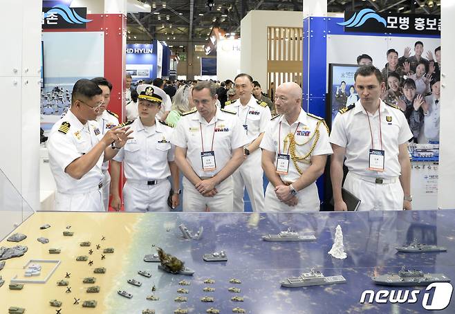 국내 최대 규모 해양방위산업전시회인 '국제해양방위산업전(MADEX) 2023'이 9일 종료됐다. (해군 제공) 2023.6.9./뉴스1