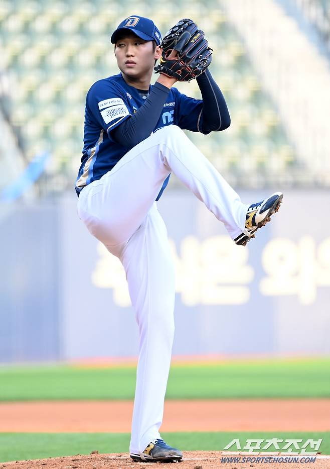 2023 KBO리그 NC 다이노스와 LG 트윈스의 경기가 2일 잠실야구장에서 열렸다. NC 선발투수 구창모가 역투하고 있다. 잠실=허상욱 기자wook@sportschosun.com/2023.06.02/