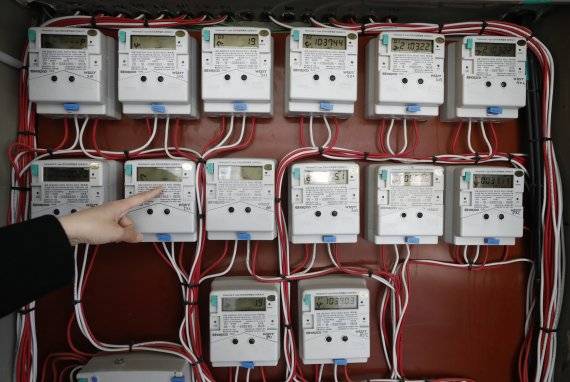 서울의 한 다세대주택 전력량계 모습./뉴시스
