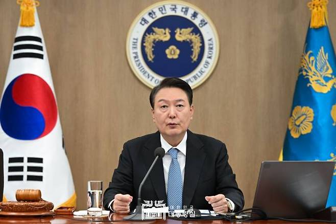 윤석열 대통령.&nbsp; &nbsp;대통령실 제공