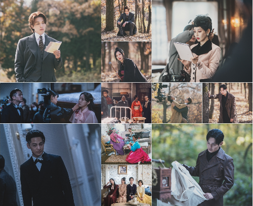 ‘구미호뎐1938’ 비하인드컷이 공개됐다.사진=tvN 제공