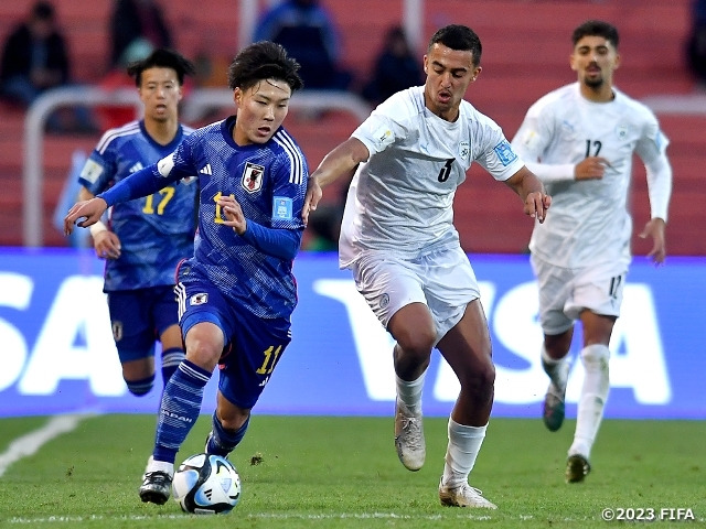 U-20 일본 축구 대표팀. FIFA 캡처