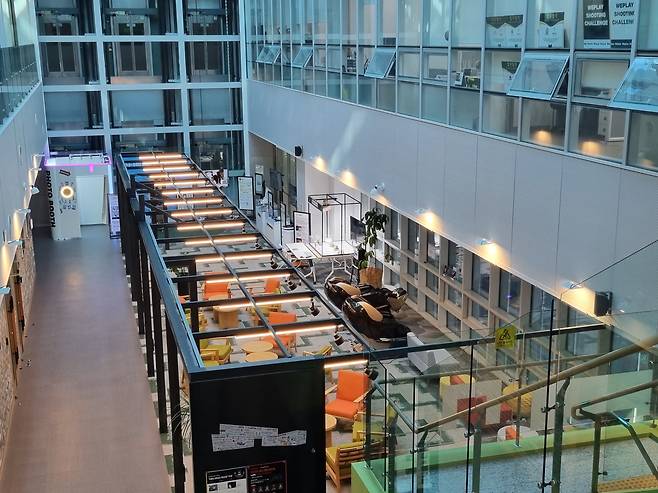 딥블루닷 한국 사무실이 입점해 있는 판교제2테크노밸리. /성남=이은영 기자