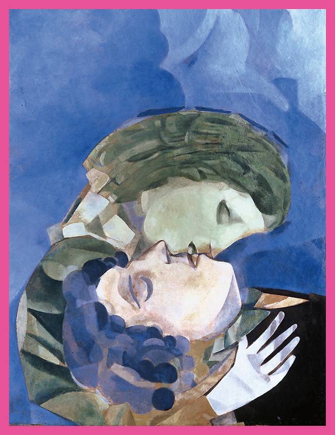 Marc Chagall, Les Amoureux, 1916 ⓒ Heidi Horten Collection