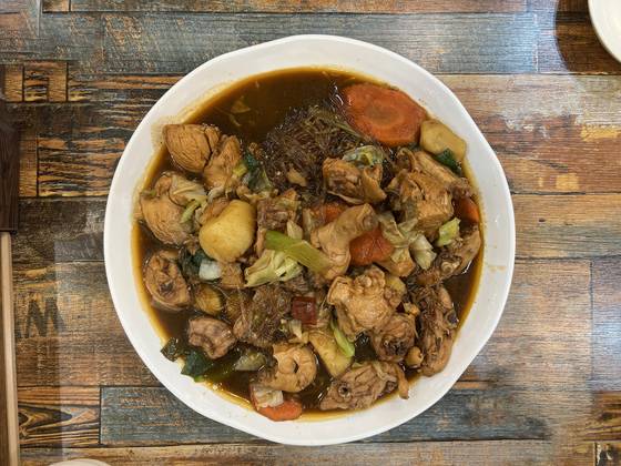 안동 구시장 안동찜닭 골목