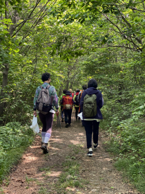 ▲ 해발 1,418m 천상의 화원이자 야생화 천국인 금대봉에 전국각지에서 관광객들이 몰려들고 있다.[태백시청 제공]