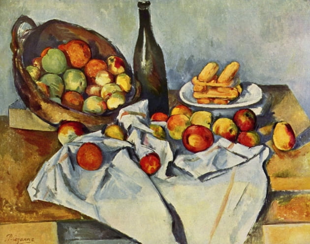 사과 바구니(1890~1894). 시카고미술관 소장