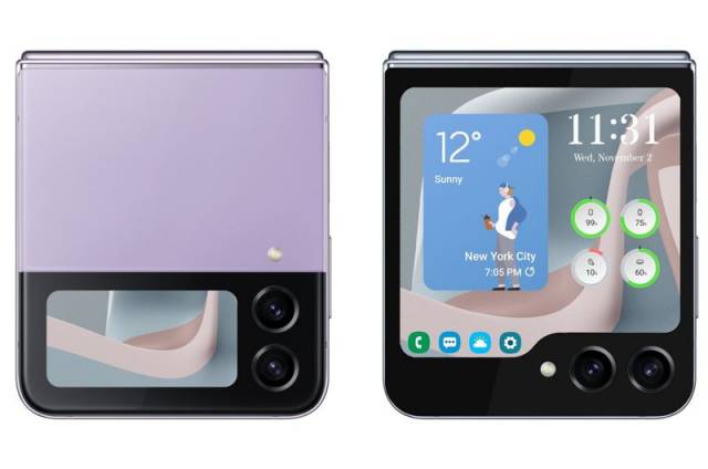 갤럭시Z 플립5 유출샷