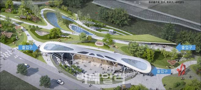 과천정보타운역사 조감도.(자료=과천시)