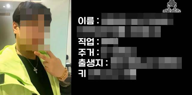 유튜브 채널 '카라큘라 탐정사무소'는 지난 2일 '부산 돌려차기 사건'의 가해자 B씨의 신상을 공개했다. /유튜브 채널 '카라큘라 탐정사무소' 갈무리