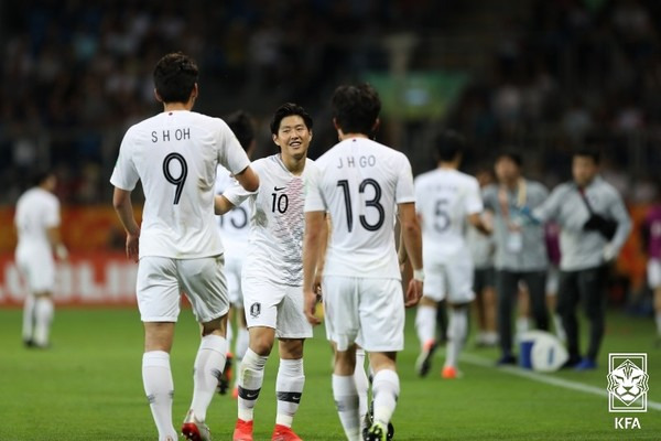 이강인(당시 한국 U20 대표팀). 대한축구협회 제공