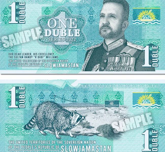 슬로우자마스탄의 자체 통화인 듀블.