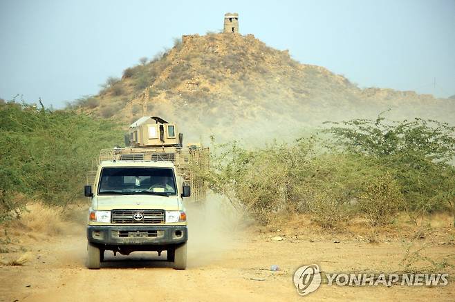 예멘 정부군 장악 지역 [EPA 연합뉴스 자료사진. 재판매 및 DB 금지]