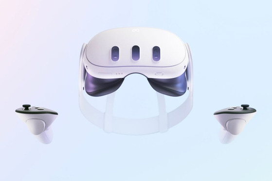 Meta's upcoming Quest 3 headset [META]