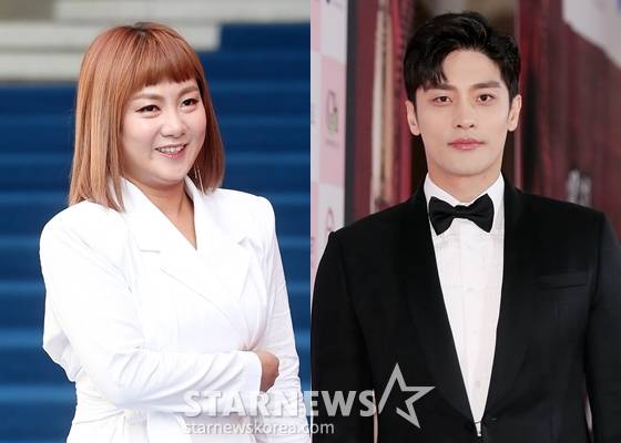 박나래, 성훈./사진=김휘선 기자 hwijpg@, 김창현 기자 chmt@