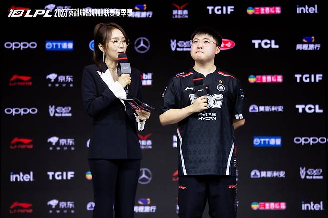 복귀전을 치른 '우지' 젠쯔하오(사진=LPL)