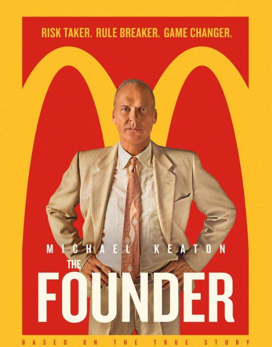 마이클 키튼 주연의 영화 '파운더' 포스터.