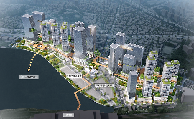 용산전자상가 재개발 조감도 <출처=서울시>