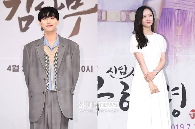 ▲ 안효섭(왼쪽), 박지현. ⓒ곽혜미 기자, SBS 제공