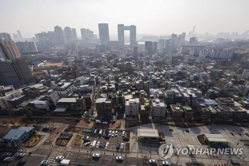 효창공원앞역 인근 도심 공공주택 복합사업 추진 지역
[연합뉴스 자료사진]