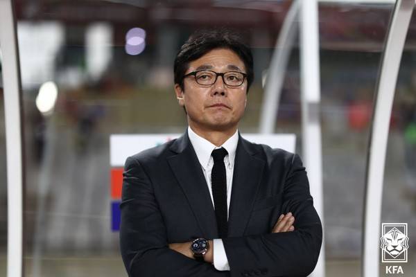 황선홍 올림픽 대표팀 감독. 대한축구협회 제공