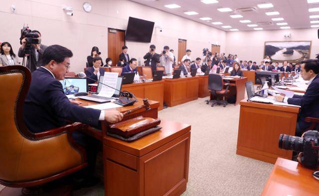 20일 오후 국회에서 농림축산식품해양수산위원회 전체회의가 열리고 있다. 뉴시스