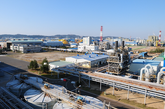 코스모화학 온산공장 전경