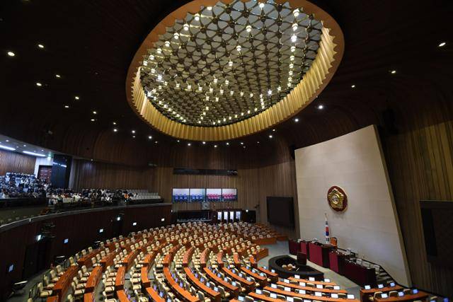 국회 전경. 한국일보 자료사진
