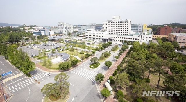 전북대학교병원 전경.