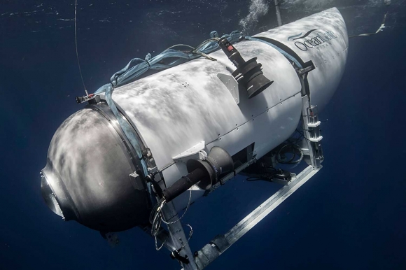 타이태닉 탐사 잠수정 - 타이태닉호 침몰 잔해 탐사관광에 쓰이는 미국 해저탐사업체 잠수정. 업체 홈페이지 캡처
