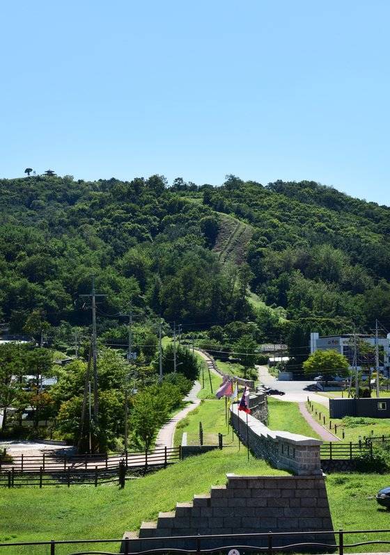 강화산성 전경. [사진 문화재청, 한국민족문화대백과사전, 서울대 규장각한국학연구원, 이숙인]