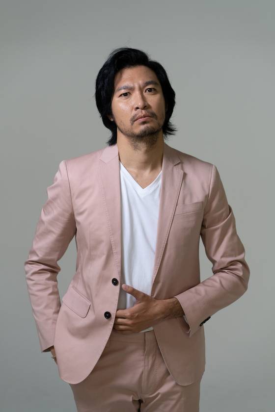 일본 배우 아오키 무네타카가 영화 '범죄도시3' 개봉을 앞두고 국내 취재진과 인터뷰를 진행했다. 〈사진=에이비오엔터테인먼트〉